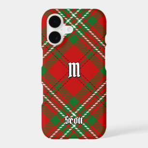 Clan Scott Red Tartan Case-Mate iPhone Case