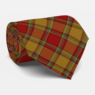 Clan Scrymgeour Letter S Monogram Tartan Tie