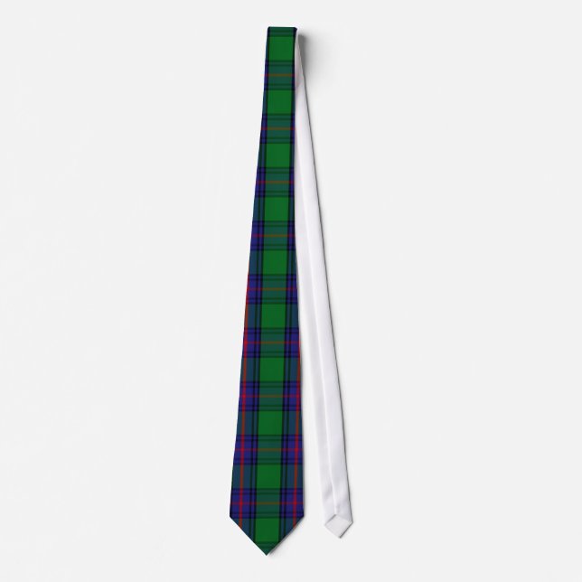 Clan Shaw Tartan Tie (Front)