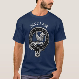 Clan Sinclair Crest  T-Shirt