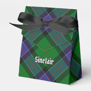 Clan Sinclair Hunting Tartan Favour Box