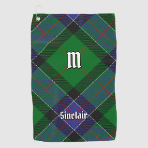 Clan Sinclair Hunting Tartan Golf Towel