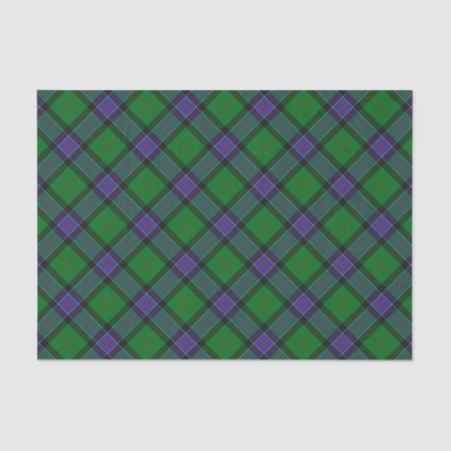 Clan Sinclair Hunting Tartan Tissue Paper (Front)