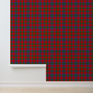 Clan Sinclair Red Tartan Wallpaper