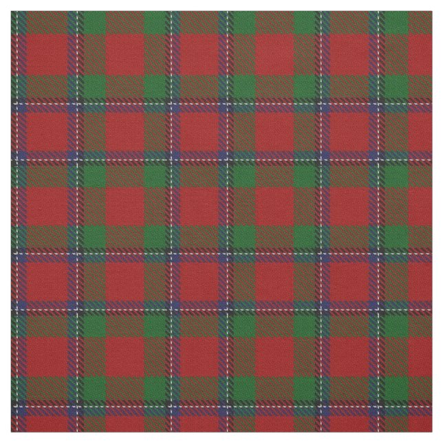 Clan Sinclair Scottish Tartan Plaid Fabric (Swatch)
