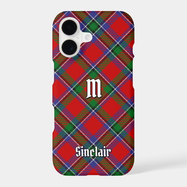 Clan Sinclair Tartan (Back)
