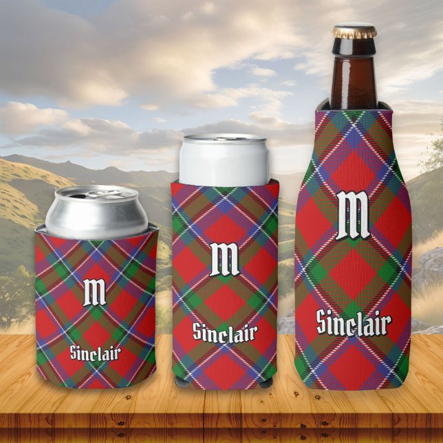 Clan Sinclair Tartan Can Cooler (Creator Uploaded)