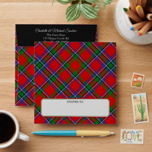 Clan Sinclair Tartan Envelope