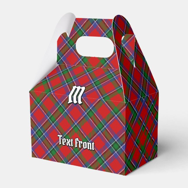 Clan Sinclair Tartan Favour Box (Front Side)