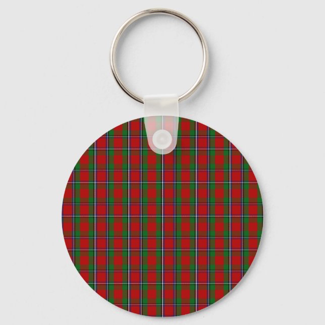 Clan Sinclair Tartan Key Ring (Front)