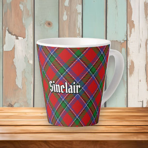 Clan Sinclair Tartan Latte Mug