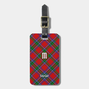 Clan Sinclair Tartan Luggage Tag