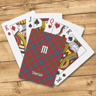 Clan Sinclair Tartan Playing Cards