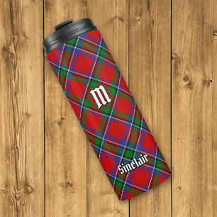 Clan Sinclair Tartan Thermal Tumbler