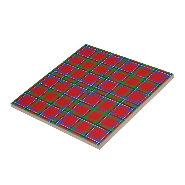 Clan Sinclair Tartan  Tile (Side)
