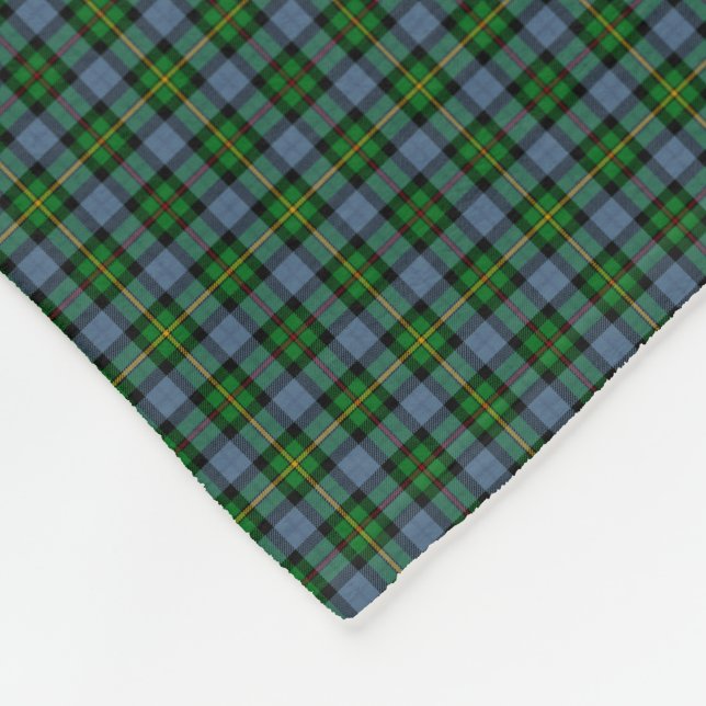 Clan Smith Tartan Fleece Blanket (Corner)