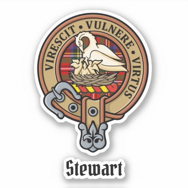 Clan Stewart Crest (Front)