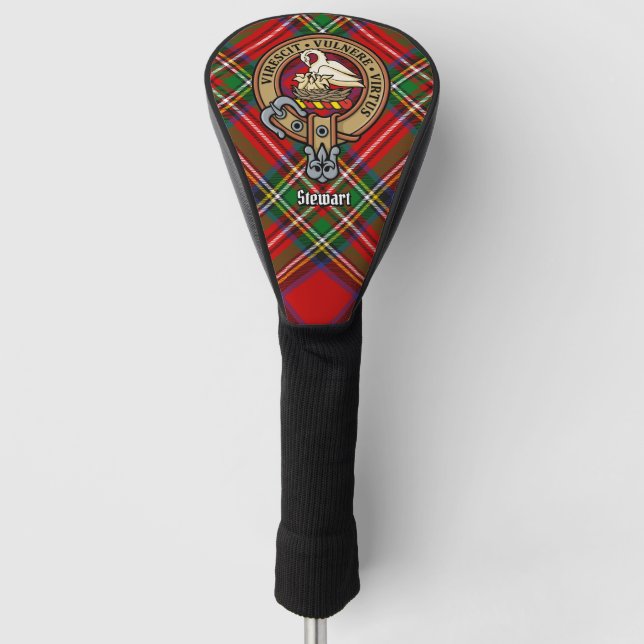 Clan Stewart Crest Golf Head Cover (Front)