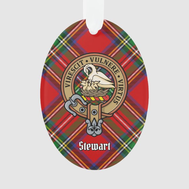 Clan Stewart Crest Ornament (Front)