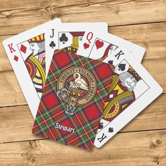 Clan Stewart Crest Playing Cards (Creator Uploaded)