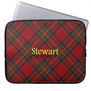 Clan Stewart Scottish Laptop Sleeve