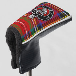 Clan Stewart   Stuart Crest & Tartan Golf Head Cover