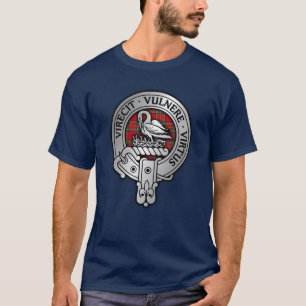 Clan Stewart Stuart Crest & Tartan T-Shirt
