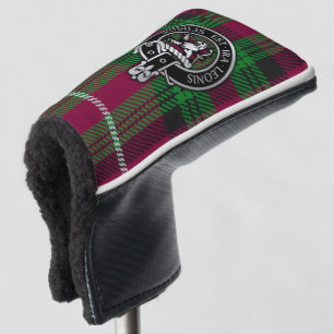 Clan Stewart   Stuart of Bute Crest & Tartan Golf  Head Cover