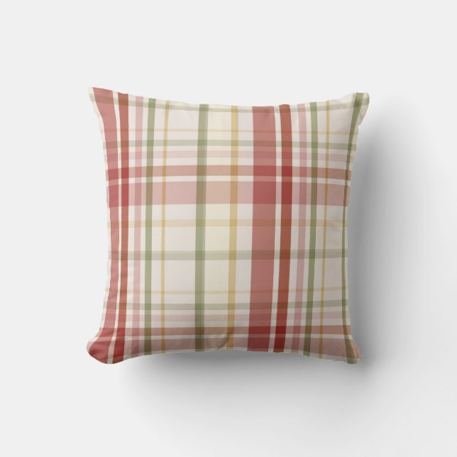 Clan Stewart Tartan Cushion (Front)