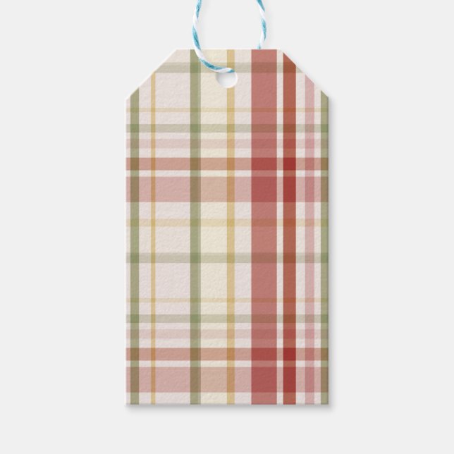 Clan Stewart Tartan Gift Tags (Front)