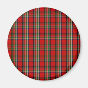 Clan Stewart Tartan Magnet