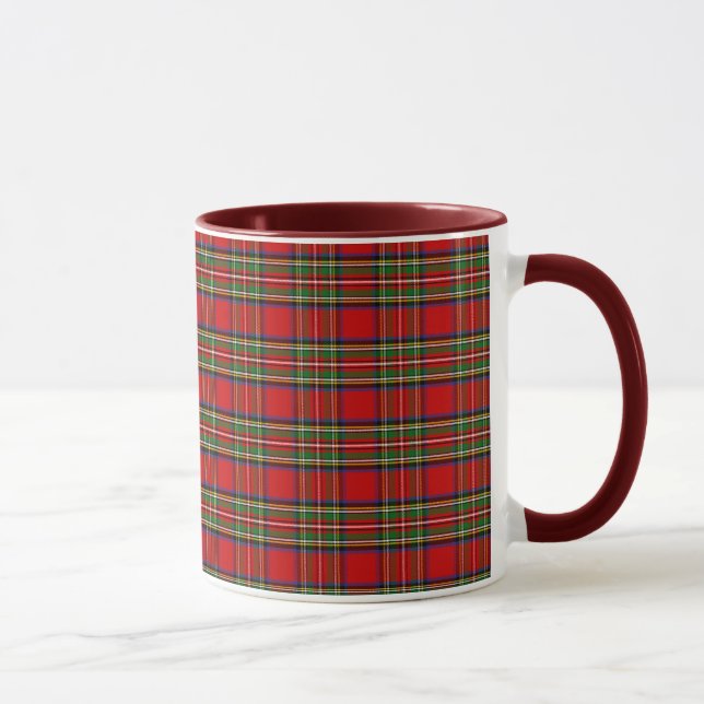 Clan Stewart Tartan Mug (Right)