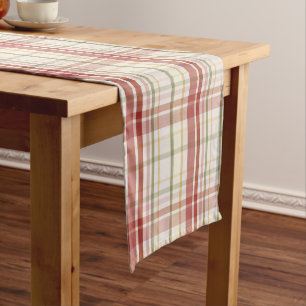 Clan Stewart Tartan Short Table Runner