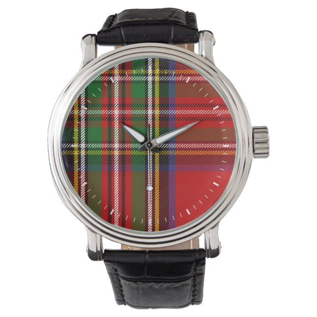 Clan Stewart Tartan Watch (Front)