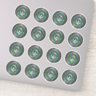 Clan Stirling Crest & Tartan Knot