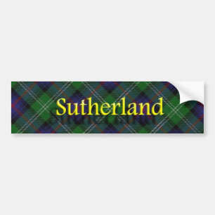 Clan Sutherland Scottish Bumper Sticker