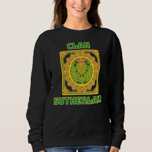 Clan Sutherland Scottish Celtic Thistle Sweatshirt