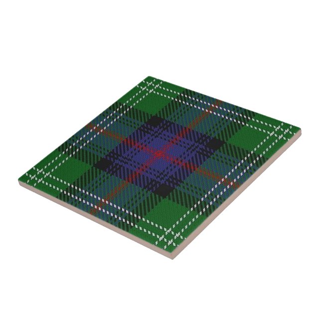 Clan Sutherland Scottish Expressions Tartan Tile (Side)