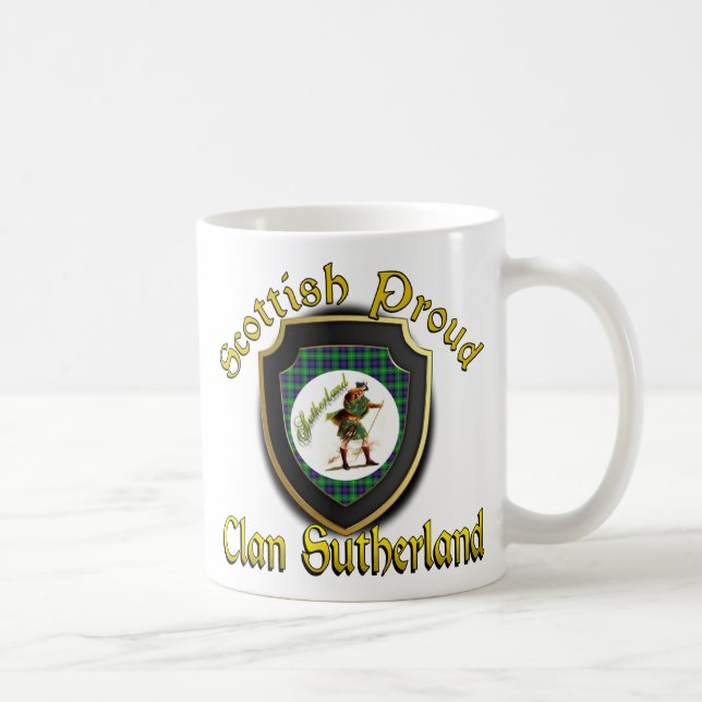 Clan Sutherland Scottish Proud Cups Mugs (Right)
