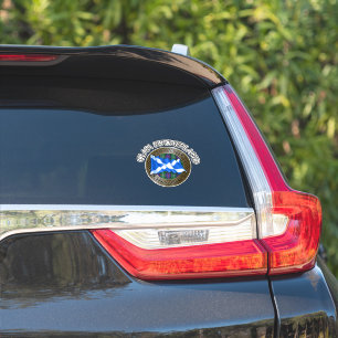 Clan Sutherland Tartan Knot & Flag