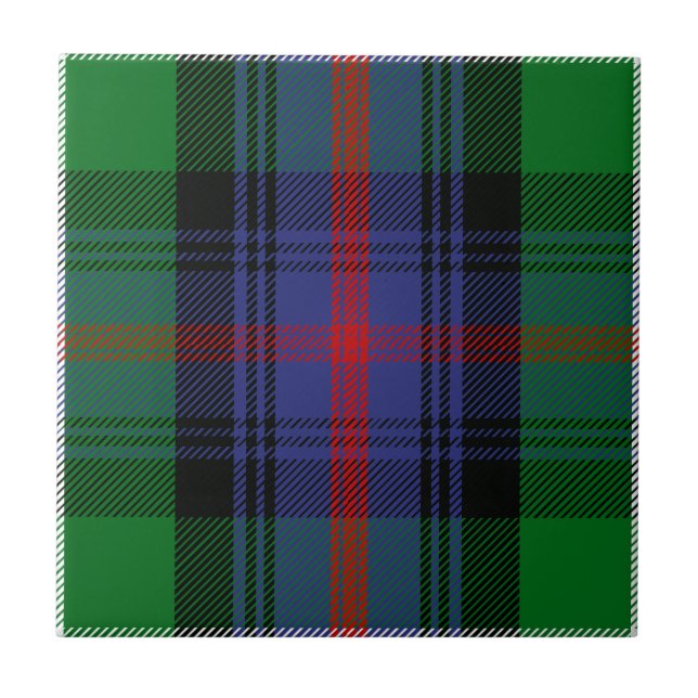 Clan Sutherland Tartan Tile (Front)