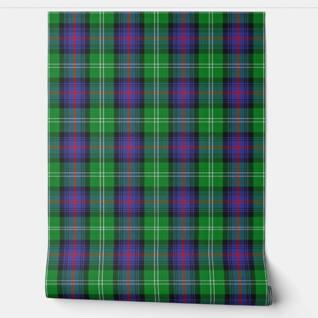 Clan Sutherland Tartan Wallpaper (Unrolling)