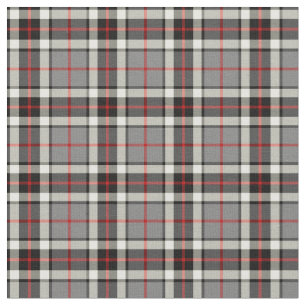 Clan Thompson Grey Dress Tartan Fabric
