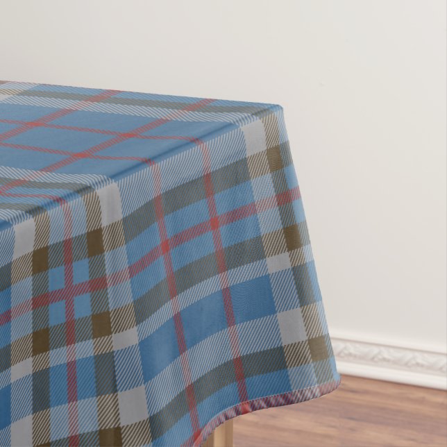 Clan Thompson Plaid Tartan Scottish Chequered Tablecloth (In Situ)