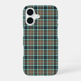 Clan Thompson Scottish Hunting Tartan Tan Plaid iPhone 16 Case
