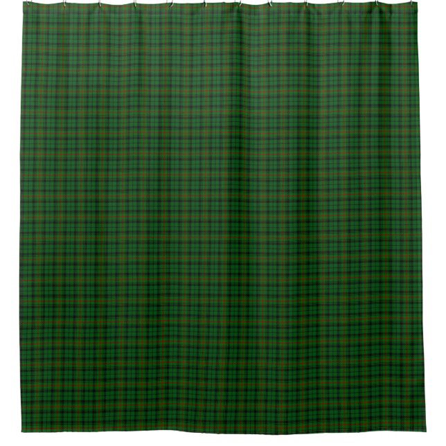 Clan Urquhart Scottish Tartan Shower Curtin Shower Curtain (Front)