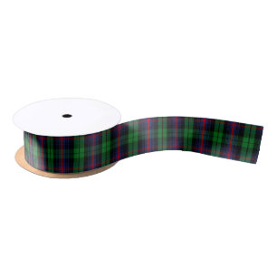 Clan Urquhart Tartan Satin Ribbon