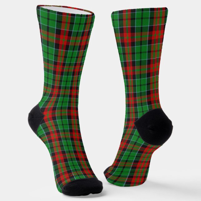 Clan Walker Tartan  Socks (Angled)