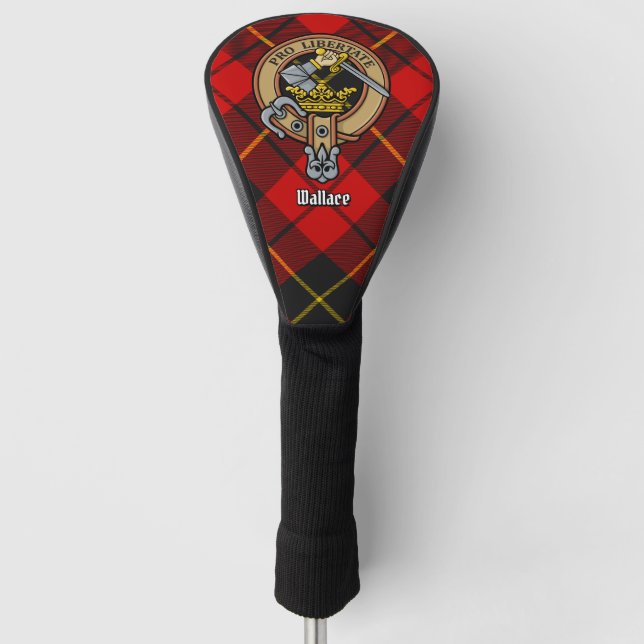 Clan Wallace Crest Golf Head Cover (Front)