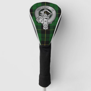Clan Wallace Crest & Hunting Tartan Golf Head Cover